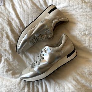 Free People 🌟👟 Kick It Lace Up Sneakers